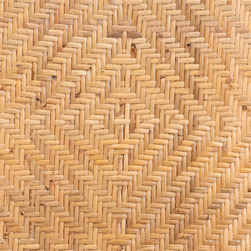 baxton studio irene modern bohemian natural rattan dining chair