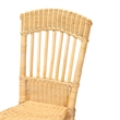 Baxton Studio Barito Modern Bohemian Natural Brown Rattan Dining Chair