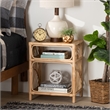 Baxton Studio Baara Modern Bohemian Natural Brown Rattan Nightstand