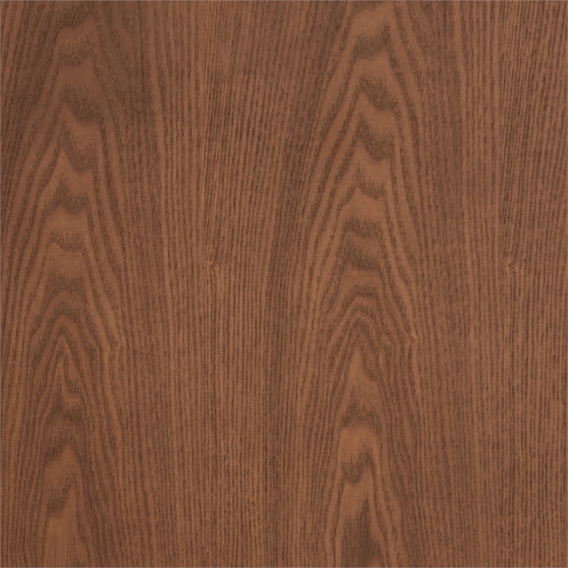 Baxton Studio Alarice Ash Walnut Finished Wood Queen Size Headboard