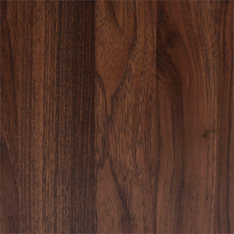 Baxton Studio Markell Walnut Brown Finished Wood 2-Drawer Nightstand
