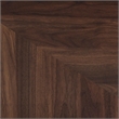 Baxton Studio Graceland Transitional Walnut Brown Finished Wood 2-Door TV Stand