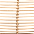 Baxton Studio Seminyak Rattan Lounge Chair with Round Armrests in Brown