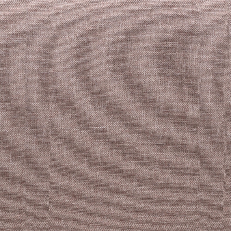 Baxton Studio Chesterfield Clay Fabric Upholstered Convertible Sleeper Sofa