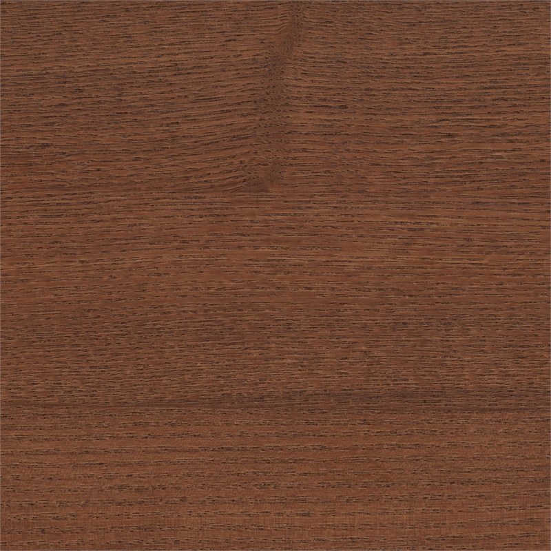Baxton Studio Kalista Gray Fabric and Brown Wood Queen Size Bed with Tables