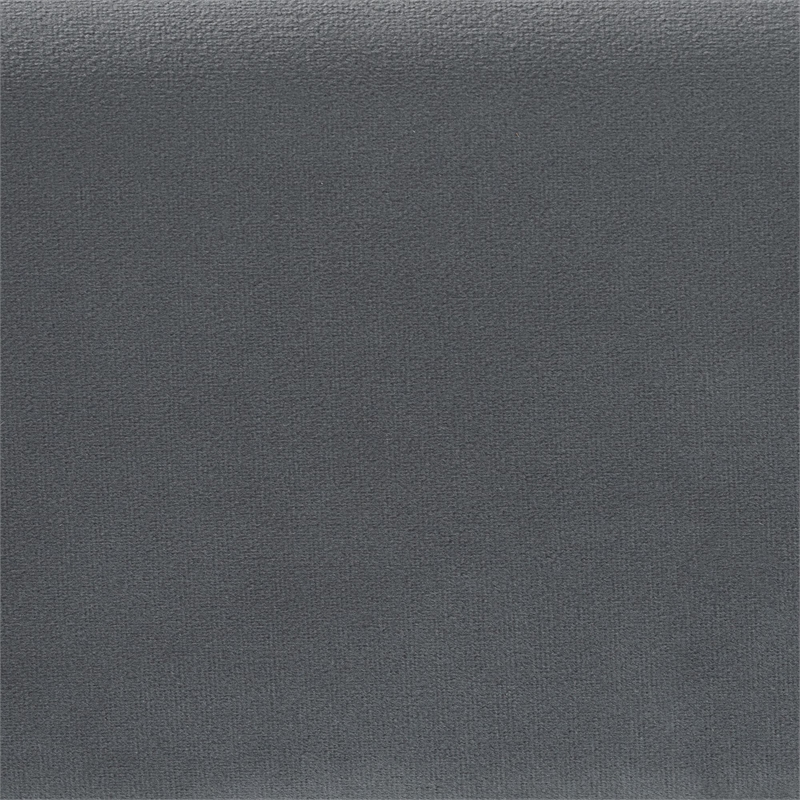 Baxton Studio Etienne Modern Slate Gray Velvet Queen Platform Bed