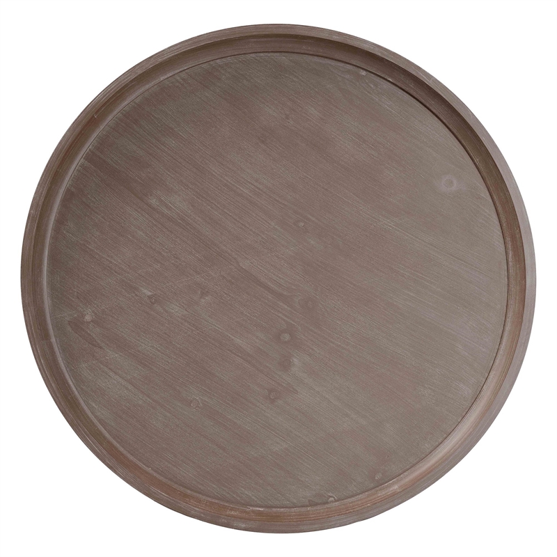Baxton Studio Madrona French Country Antique Brown Wood Coffee Table