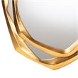 Baxton Studio Halen Antique Goldleaf Accent Wall Mirror
