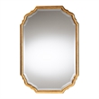 Baxton Studio Pacino Antique Goldleaf Accent Wall Mirror