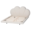 Baxton Studio Barrera Floating Queen Platform Bed