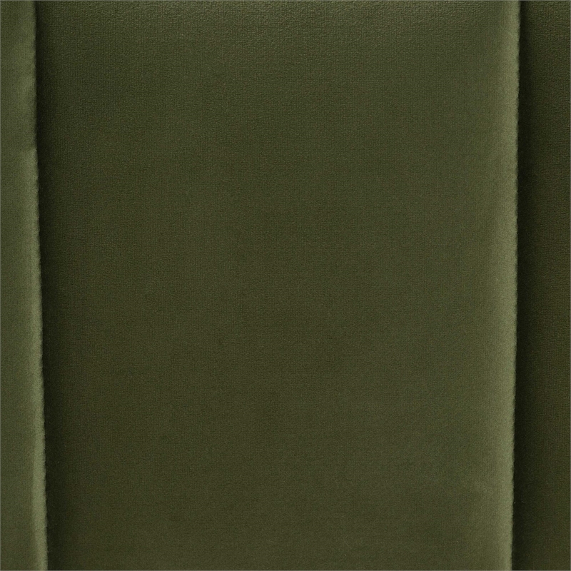 Baxton Studio Granger Velvet Upholstered Queen Platform Bed