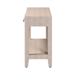 Baxton Studio Nira Faux Shagreen Console Table - Accent Display Piece