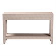 Baxton Studio Nira Faux Shagreen Console Table - Accent Display Piece