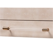 Baxton Studio Nira Faux Shagreen Console Table - Accent Display Piece