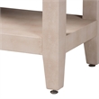 Baxton Studio Nira Faux Shagreen Console Table - Accent Display Piece