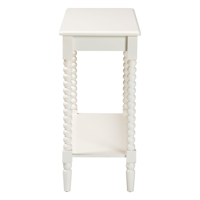 Baxton Studio Bayard Console Table with Bobbin Legs - Spindle Leg Accent Table