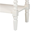 Baxton Studio Bayard Console Table with Bobbin Legs - Spindle Leg Accent Table