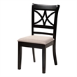 Baxton Studio Julia 5-Piece Dining Set Compact Mid-Century Round Table Sand