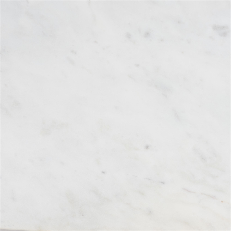 Baxton Studio Caledon Marble Console Table Modern Rustic Accent Table