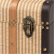 Baxton Studio Manton Storage Trunk Decorative Storage Chest with Hinged Top