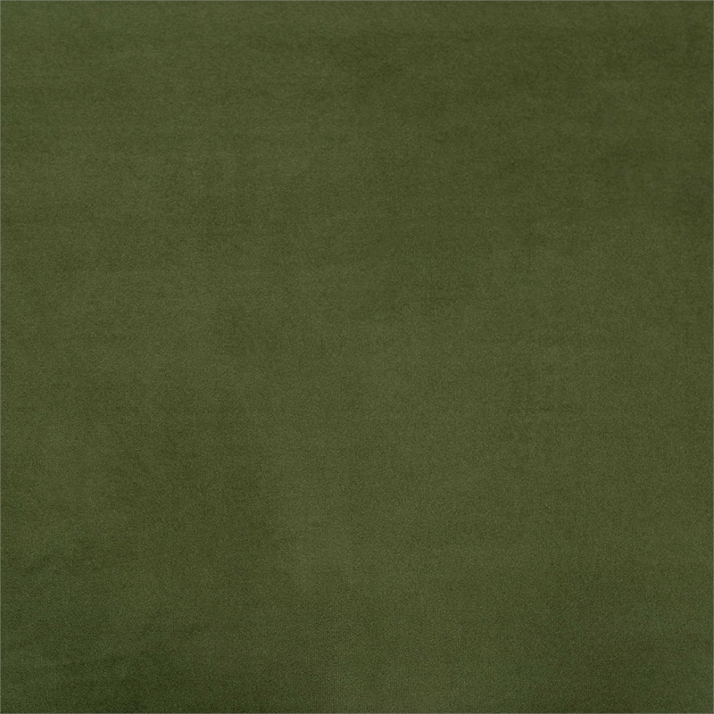 Baxton Studio Paulina Velvet Storage Bench Lift Top Accent Bench Moss Green