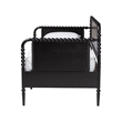 Baxton Studio Lucera 3-Drawer Daybed with Bobbin Frame Full Black