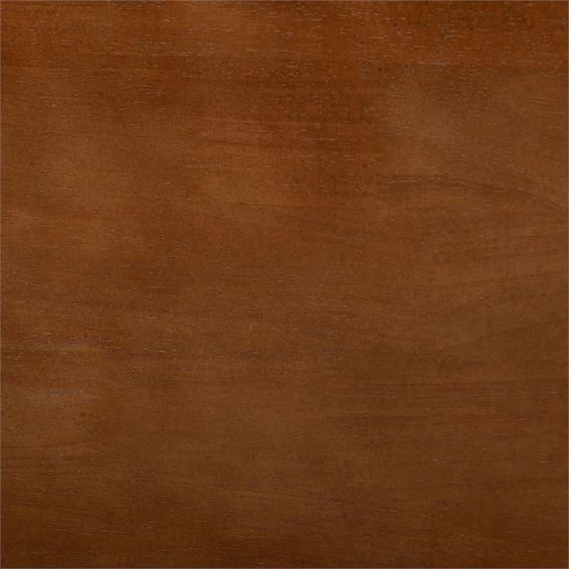 Baxton Studio Danette Bobbin Wood Platform Bed Queen