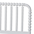 Baxton Studio Lucera 6-Drawer Platform Bed with Bobbin Frame Full White