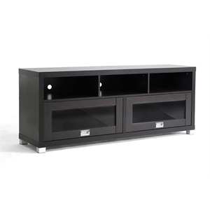 Swindon TV Stand in Dark Brown