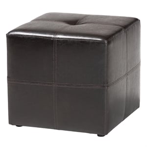Nox Ottoman in Dark Brown