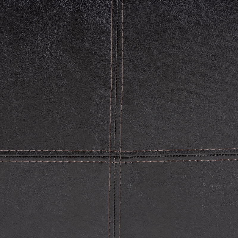 Nox Ottoman in Dark Brown