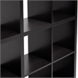 Sunna Cube Shelving Unit in Dark Brown