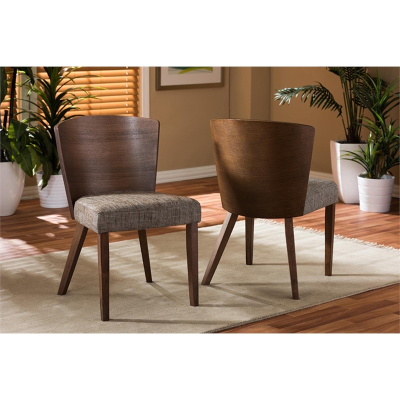 Sparrow Dining Chair in Brown (Set of 2)