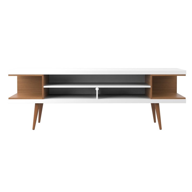Manhattan Comfort Utopia Wood TV Stand for TVs up to 65