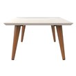 Manhattan Comfort Utopia Engineered Wood Coffee Table in Off White