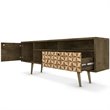 Manhattan Comfort Liberty Solid Wood TV Stand for TVs up to 65