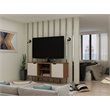 Manhattan Comfort Hampton Wood TV Stand for TVs up to 46
