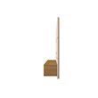 Manhattan Comfort Vernon Floating Wood Entertainment Center in Off White