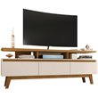 Manhattan Comfort Yonkers Wood TV Stand for TVs up to 65