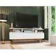 Manhattan Comfort Yonkers Wood TV Stand for TVs up to 60