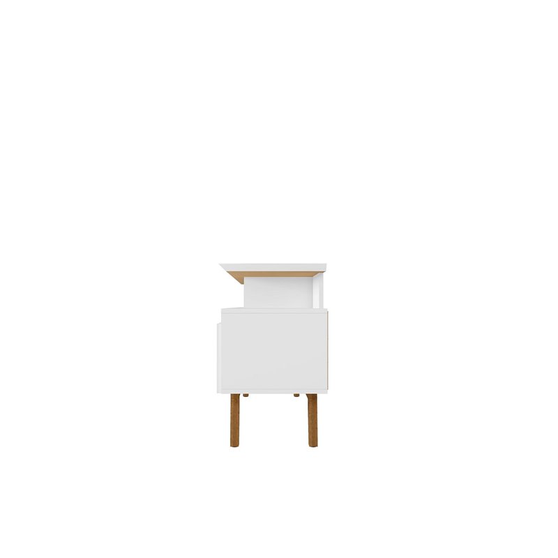 Manhattan Comfort Yonkers Wood TV Stand for TVs up to 60