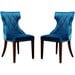 Cobalt Blue and Walnut