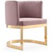 Blush and Polished Brass