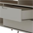 Manhattan Comfort Rockefeller Wood TV Stand for TVs up to 60