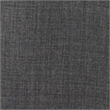 Manhattan Comfort Geta Linen Fabric/Wood Ottoman in Charcoal/Antique Walnut
