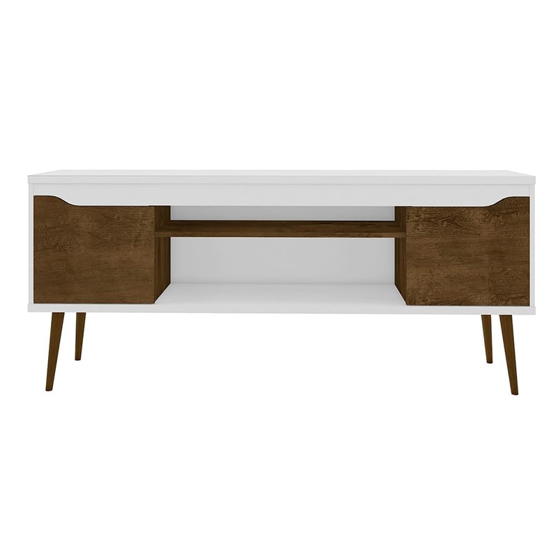 Manhattan Comfort Bradley Wood TV Stand for TVs up to 60