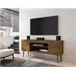 Manhattan Comfort Bradley 4 Shelves Wood TV Stand for TVs up to 60