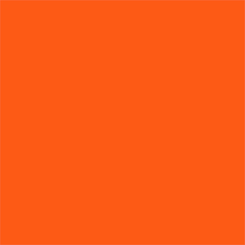Manhattan Comfort Raspberry Faux Leather Height Adjustable Chair in Orange