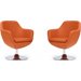 Orange and Polished Chrome