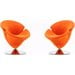 Orange and Polished Chrome